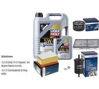 BOSCH Controllo set 6L Speciale Liqui Moly Tec F 5W-30 per Renault Scénic Io