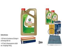 Bosch Controllo Set 7 L castrol edge 5W-30 Metallo per Mercedes-Benz
