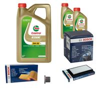BOSCH Controllo Set 7 L Castrol EDGE FST 5W-30 LL Per BMW 3 Serie 325td