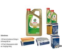 Bosch Controllo Set 7 L castrol edge FST 5W-30 Metallo per Audi Q3