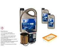 Bosch Controllo Set 7 L GM olio motore dexos2 5W-30 per Opel Mokka / x Scheda Di