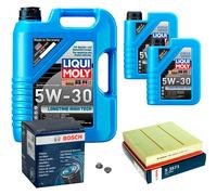 Bosch Controllo Set 7 L Liqui Moly da Molto Tempo High-Tech 5W-30 per Ppel Omega