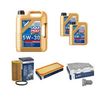 BOSCH Controllo set 7 L Liqui Moly Long Life 3 5W-30 per VW Golf V 2.0 GTI