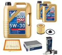 BOSCH Controllo Set 7 L Liqui Moly LONGLIFE 3 5W-30 Per BMW 3er ActiveHybrid