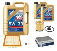 BOSCH Controllo Set 7 L Liqui Moly LONGLIFE 3 5W-30 Per BMW 3er ActiveHybrid
