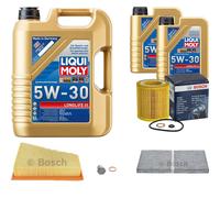 BOSCH Controllo Set 7 L Liqui Moly Longlife 3 5W-30 Per BMW 5er Touring 528i