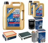 BOSCH Controllo Set 7 L Liqui Moly LONGLIFE 3 5W-30 Per VW Polo Classic 64
