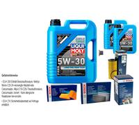 BOSCH Controllo Set 7 L Liqui Moly Longtime High Tech 5W-30 Per BMW 3er G20