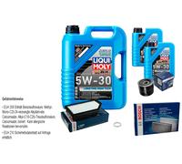 BOSCH Controllo Set 7 L Liqui Moly Longtime High Tech 5W-30 Per KIA Soul II