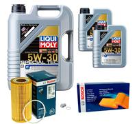 BOSCH Controllo Set 7 L Liqui Moly Special Tec F 5W-30 Per Volvo V70 III BW