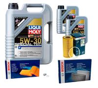 BOSCH Controllo Set 7 L Liqui Moly Special Tec F 5W-30 Per Volvo V70 III BW