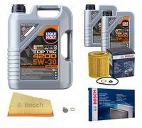 BOSCH Controllo Set 7 L LIQUI MOLY Top Tec 4200 5W-30 Per BMW 5er Touring
