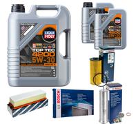 BOSCH Controllo Set 7 L LIQUI MOLY Top Tec 4200 5W-30 Per BMW 5er Touring