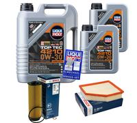 BOSCH Controllo Set 7 L Liqui Moly Top Tec 4210 0W-30 Per BMW X5 xDrive30d