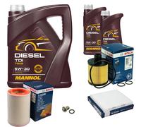 BOSCH Controllo Set 7 L MANNOL DIESEL TDI 5W-30 Per Alfa Romeo Giulietta 2.0