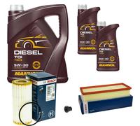 Bosch Controllo Set 7. L mannol Diesel Tdi 5W-30 per Audi Q5 2.0 TFSI