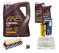BOSCH Controllo Set 7 L MANNOL DIESEL TDI 5W-30 Per BMW X3 xDrive20d