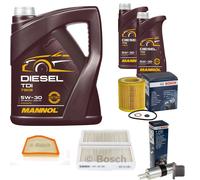 BOSCH Controllo Set 7 L MANNOL DIESEL TDI 5W-30 Per BMW X3 xDrive20i