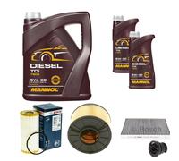 Bosch Controllo Set 7 L mannol Diesel Tdi 5W-30 per di Antenna Audi A4 Avant 2.0