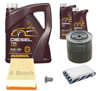 Bosch Controllo Set 7 L mannol Diesel Tdi 5W-30 per di Antenna Audi A6 Avant