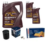 Bosch Controllo Set 7 L mannol Energy Combi Ll 5W-30 per Suzuki Samurai 1.3