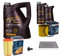 Bosch Controllo Set 7 L mannol extreme 5W-40 per Peugeot Boxer Cassone