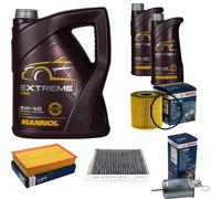 Bosch Controllo Set 7 L mannol extreme 5W-40 per Volvo S80 Ho 2.4 2.0 T