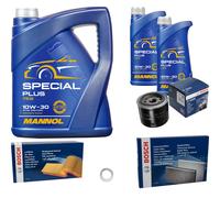 Bosch Controllo Set 7 L mannol Special Plus 10W-30 per Kia Magentis GD Stick
