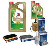 BOSCH Controllo Set 7 L Original Castrol EDGE FST 5W-30 LL Per VW New