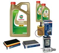 BOSCH Controllo Set 7 L Original Castrol EDGE FST 5W-30 LL Per VW New