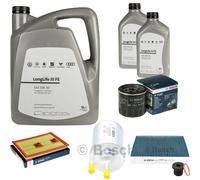 BOSCH Controllo Set 7 L VW Olio Motore 0W-30 LONGLIFE III FE Per Seat Ibiza IV