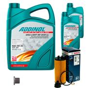 BOSCH Controllo Set 7L ADDINOL GIGA LIGHT MV 5W-30 Per MINI Mini F56 Cooper