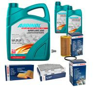 BOSCH Controllo Set 7L ADDINOL SUPER LIGHT 5W-40 Per Audi A3 8P1 S3 Quattro