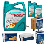 BOSCH Controllo Set 7L ADDINOL SUPER LIGHT 5W-40 Per Audi A3 8P1 S3 Quattro