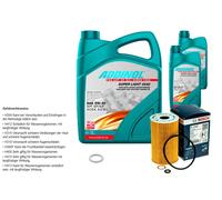 BOSCH Controllo Set 7L ADDINOL SUPER LIGHT 5W-40 Per Hyundai Genesis Coupe