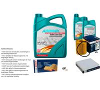 Bosch Controllo Set 7L Addinol Super Light 5W-40 per Mazda 6 Station Carrozza