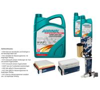 Bosch Controllo Set 7L Addinol Super Light 5W-40 per Mini IN Mini F56