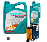 BOSCH Controllo Set 7L ADDINOL SUPER LIGHT 5W-40 Per MINI Mini F56 Cooper