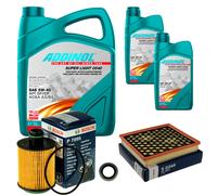 BOSCH Controllo Set 7L ADDINOL SUPER LIGHT 5W-40 Per Opel Insignia A Country