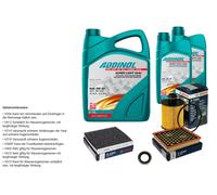 BOSCH Controllo Set 7L ADDINOL SUPER LIGHT 5W-40 Per Opel Insignia A Country