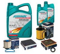 BOSCH Controllo Set 7L ADDINOL SUPER LIGHT 5W-40 Per Opel Insignia A Country