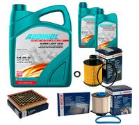 BOSCH Controllo Set 7L ADDINOL SUPER LIGHT 5W-40 Per Opel Insignia A Country