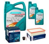 BOSCH Controllo Set 7L ADDINOL SUPER LIGHT 5W-40 Per VW Tiguan Allspace BW2