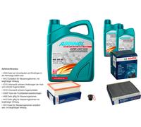 Bosch Controllo Set 7L Addinol Super Light 5W-40 per VW Tiguan Allspace BW2