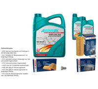 BOSCH Controllo set 7L ADDINOL SUPER LUCE 5W-40 per VW Sharan 7M 8 7M 9 7M6