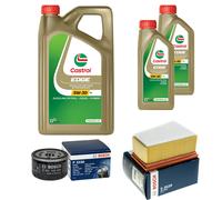 BOSCH Controllo Set 7L CASTROL EDGE 5W-30 C3 Per Renault Kangoo/Grand 1.6
