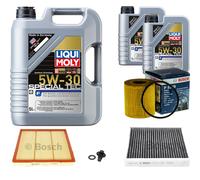 Bosch Controllo Set 7L Liqui Moly Special Tec F 5W-30 per Ford Bus Transito