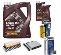 BOSCH Controllo Set 7L MANNOL 5W-30 LONGLIFE Per BMW X5 xDrive25d sDrive25d