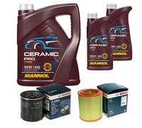 BOSCH Controllo set 7L MANNOL Ceramica per 10W-40 per Fiat Scatola Ducato 230L