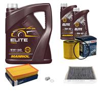 Bosch Controllo Set 7L mannol Elite 5W-40 per Volvo S80 i. Ts XY 2.9